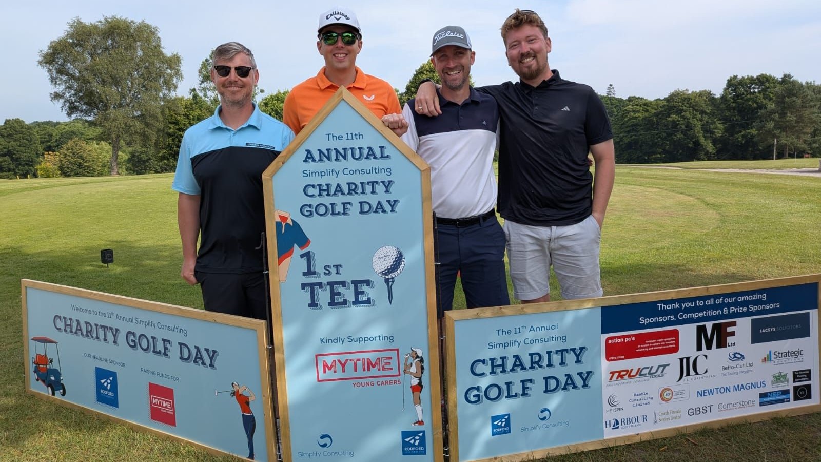 Simplify Consulting's 11th Charity Golf Day - Hamptworth | 20th June - In partnership with RODFORD ENGINEERING