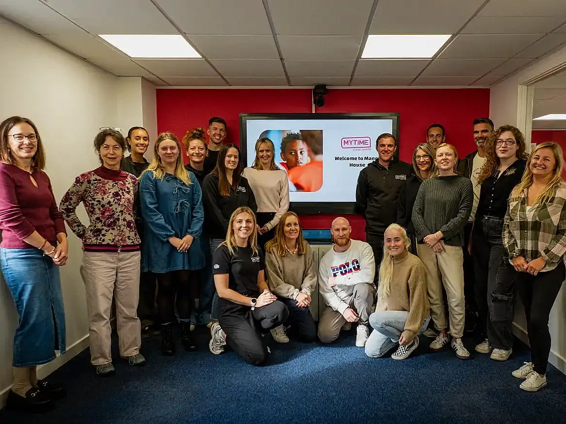 MYTIME New Office Team Photo crop